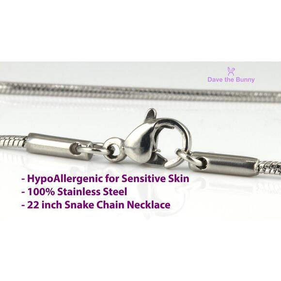 If Dad Can't Fix It No One Can Charm Snake Chain Necklace - Picture 2 of 4